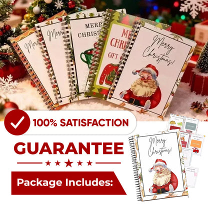 🔥 Last Day 50% OFF 🔥 Christmas Gift Card Book – 12 Gift Card Pages & Personal Message Holder