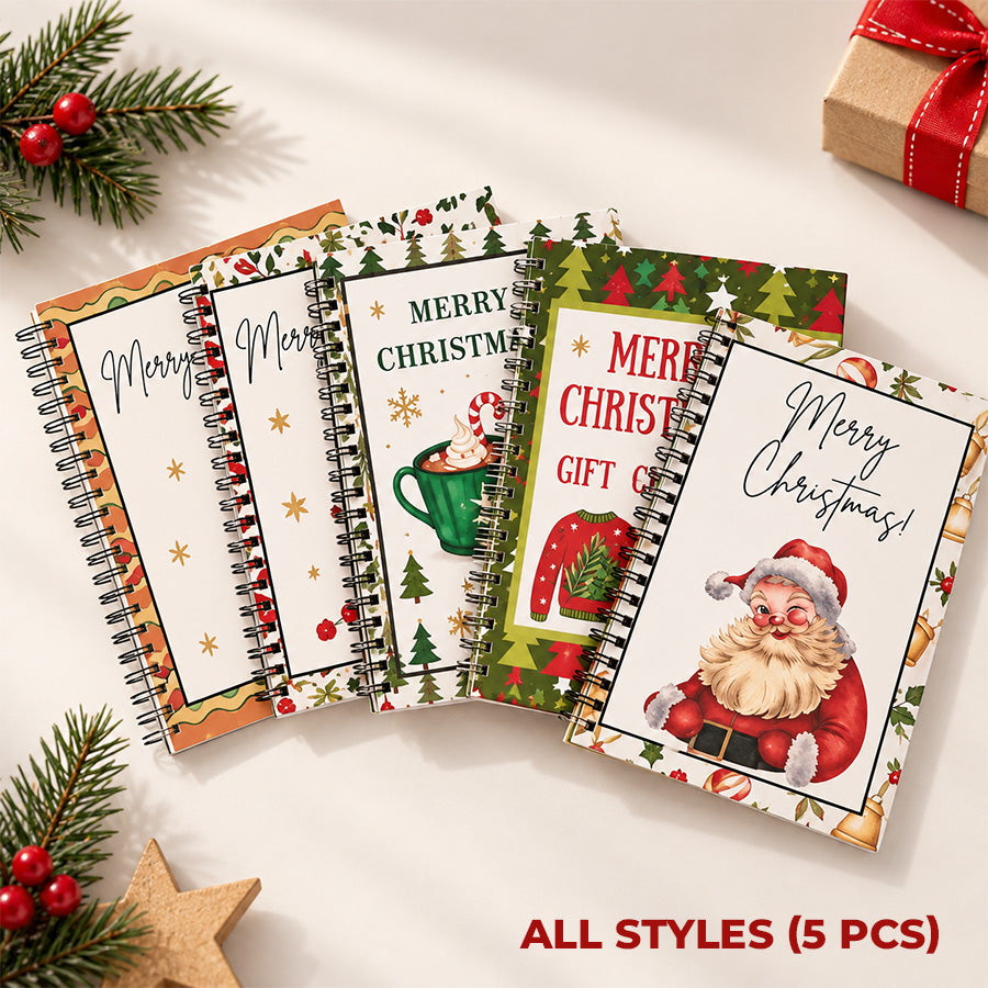 🔥 Last Day 50% OFF 🔥 Christmas Gift Card Book – 12 Gift Card Pages & Personal Message Holder