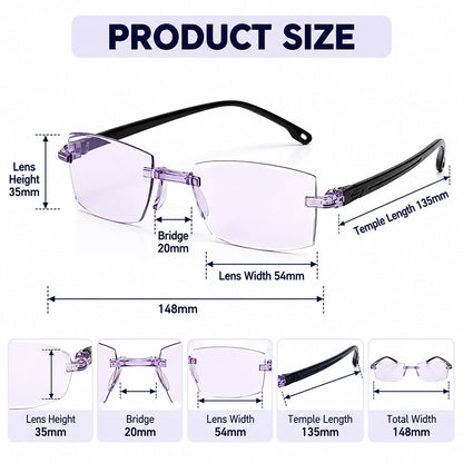 🔥 Last Day 50% OFF 🔥Smart Zoom Diamond-Cut Reading Glasses